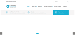 Desktop Screenshot of fullertonsmile.com